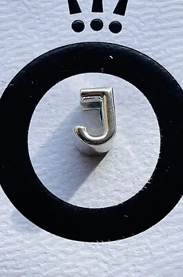 Pandora Alphabet Letter  Letter J  Charm # 797464 Sterling Silver ALE S925 • £15