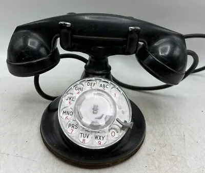 1924 Pat. Western Electric B1 / 102 Dial Rotary Desk Telephone Phone F1 Handset • $85.02