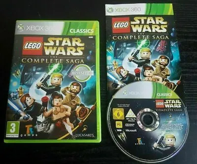 Mint Disc Xbox 360 Lego Star Wars The Complete Saga - PAL - Inc Manual • $49.90