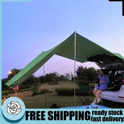 Camping Side Car Roof Top Tent Anti-UV Car Tent Sun-proof Waterproof For Car SUV • $80.51