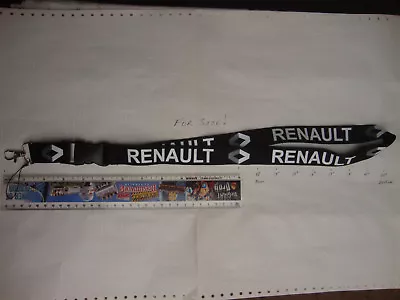 Lanyard Renault Design Neck Strap ID Security Card USB Stick Keys Keyring Etc • $7