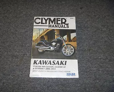 2007 Clymer Kawasaki Vulcan 900 Classic LT & Custom Service Repair Manual M246 • $104.30