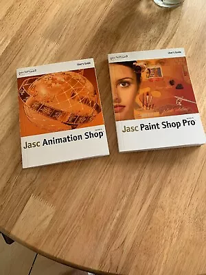 Jasc Paint Shop Pro Book Version 6 Plus The Jasc Animation Shop Book Version 2 • £24.99