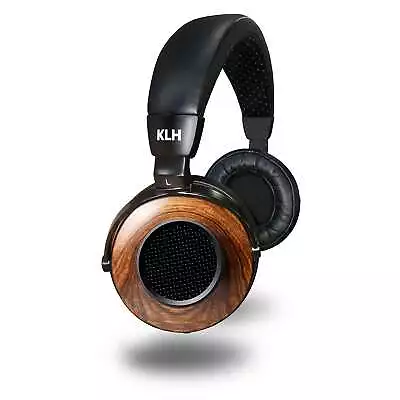 KLH Ultimate One Headphones 50mm Pure Beryllium Drivers Zebrawood • $249