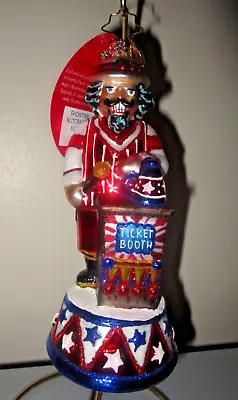 Radko SHOWTIME NUTCRACKER Ticket Booth Christmas Ornament 1020992 New NWT • $59.95