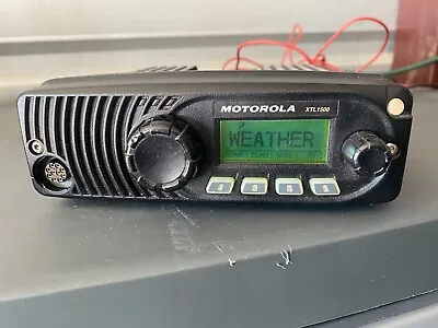 Motorola XTLl500 VHF 136-174Mhz P25 Two Way Digital Radio M28KSS9PW1AN  50W • $200