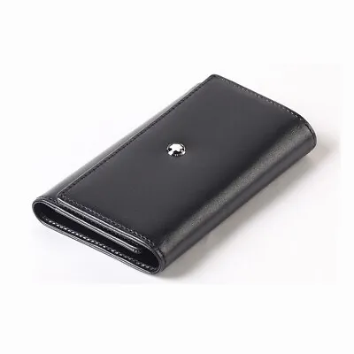 Montblanc Meisterstück Leather Key Case Holder Wallet Organizer Cover For Men • $269.99