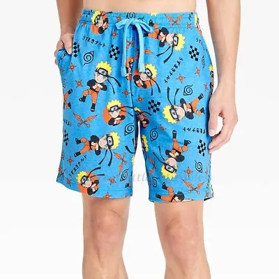 Naruto Pajama Shorts Pants Mens Size S-XL Cartoon TV Show Shippuden Anime Womens • $24.85