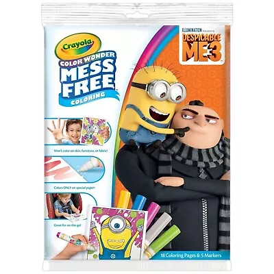 Colour Wonder Despicable Me 3 Includes 18pgs And 5 Markers • £9