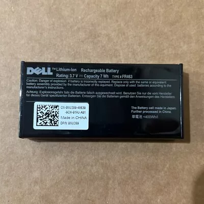 $7.99 • Buy Genuine Dell Poweredge Battery FR463 U8735 Perc 5i 6i NU209 Li-Ion 3.7V LOT OF 2