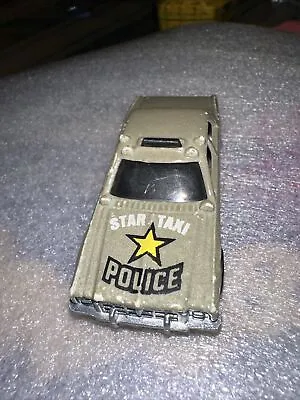 1977 Mattel Hot Wheels Star Taxi Police Good Condition!  Grey • $2.99