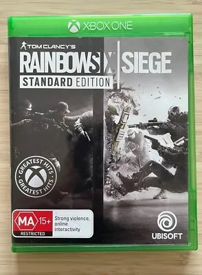  Tom Clancy's Rainbowsix Seige Xbox One Standard Game Free Postage  • $9