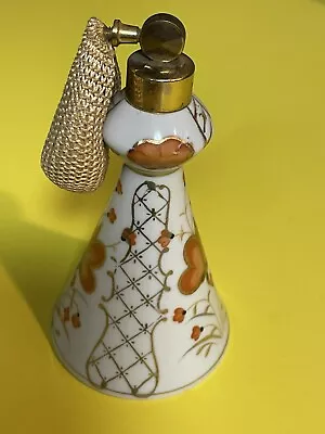 Vintage Perfume Atomizer Wales Perfume Bottle 3  Tall • $10