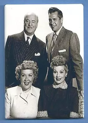 I Love Lucy Cast *2x3 Fridge Magnet* Ricky Lucy Fred Ethel Tv Show Comedy 1356 • $8.95