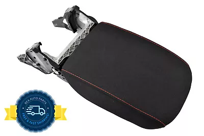 2016-2019 Volkswagen Golf GTI Center Console Black Red Stitching Armrest Lid OEM • $98.99