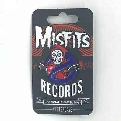 Misfits Crimson Ghost-Busters Red Purple Enamel Pin By Yesterdays NEW MINT Lapel • $35