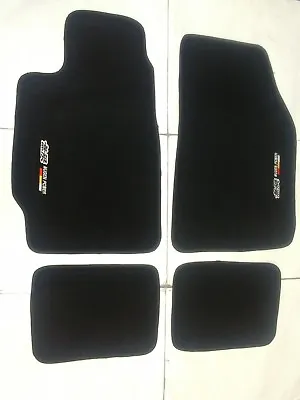 Fit 88-91 Honda Civic / CRX EC ED EF Black Floor Mats Carpet W/Emblem Mu • $55.98