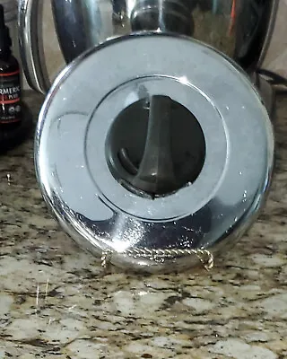 T-Fal Pot  Metal Lid Handle Black Knob Replacement Pot Lid Vintage 6 Inch • $10