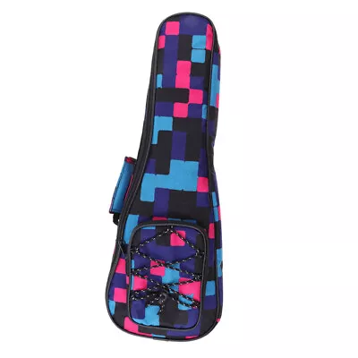 $29.57 • Buy Ukulele Gig Bag Carrying Case For Ukulele Uke Guitar Parts - Blue - Colorful,