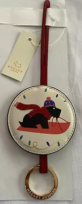 £25 • Buy Radley Leather Fun In The Snow Keyring / Bag Charm New With Tags Scottie Dog