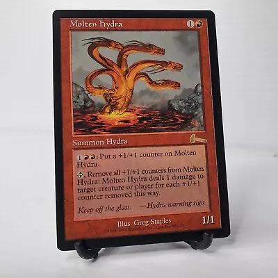 Molten Hydra Urza's Legacy MTG Red Rare MAGIC THE GATHERING 85/143 Creature CARD • $1.75