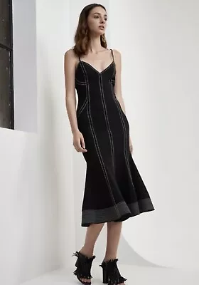C/meo Collective Right Now Midi Dress Large • $60