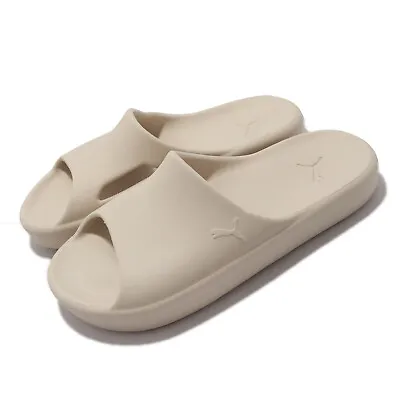 $94.60 • Buy Puma Shibui Cat Putty Ivory Men Unisex Slip On Sandal Slides Slippers 385296-03