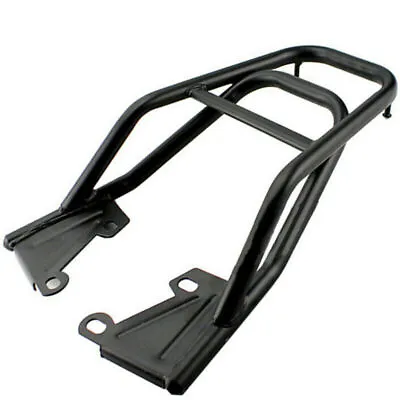Luggage Rack Tool Box Bracket Seat Extension For Motorcycle Modification Black • $75.98