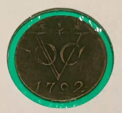 1792 Dutch Netherlands Colonial VOC Duit Gelderland “New York Penny” Coin • $11.99