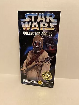 Hasbro Kenner 12” Star Wars Collector Series Tusken Raider W Gaffi NEW Sealed • $9.05