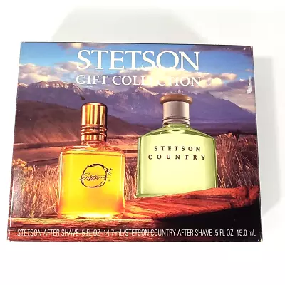 Vintage Coty Stetson Set Country After Shave Mini Travel Bottle .5 Fl Oz • $21.99