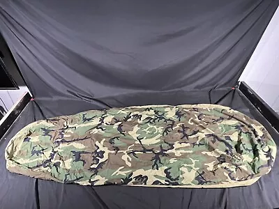 USGI Woodland BDU Camo Goretex Bivy Cover For Modular Sleep System (MSS) • $85