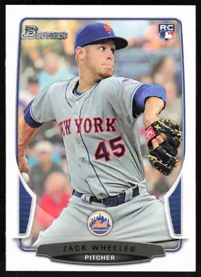 2013 Bowman Draft Picks & Prospects #20 Zack Wheeler RC • $1.57