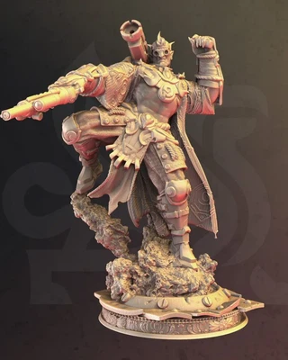 £7.99 • Buy Tomas Lumens – Half-Orc Artificer | Half Human Engineer | D&D DnD RPG Miniature