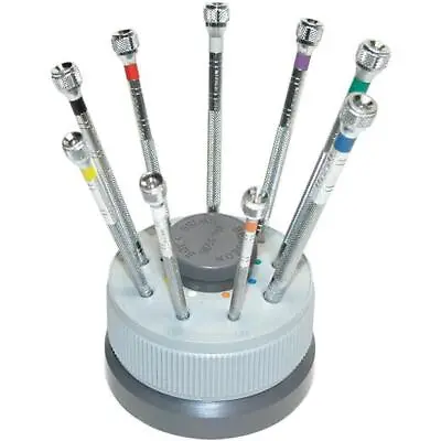 Bergeon Set Of Nine Screwdrivers With Stand • $312.64