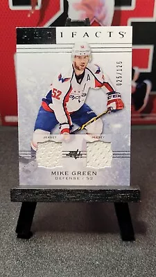 2014-15 Upper Deck Artifacts Silver Jersey/Jersey /125 Mike Green #19 • $1.50