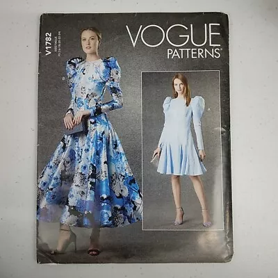 Vogue Sewing Patterns Dresses V1782 Size 16-24 Uncut • $12.99