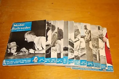 Model Railroader Magazine 1949 All 12 Issues • $10