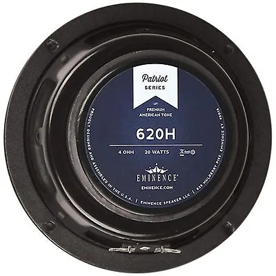 Eminence 620H 6.5  Guitar Speaker 4 Ohm Hemp Cone Patriot Series  FREE SHIPPING! • $104.99