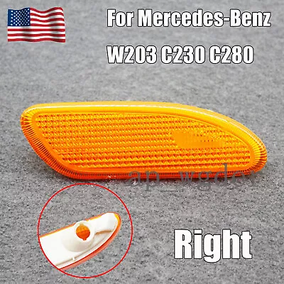 Front Passenger Right Side Marker Light Fits For Mercedes-Benz W203 C230 C280 • $12.29