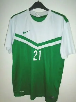 £3.99 • Buy SSV Vorsfelde Nike Training Shirt Medium Number 21 Germany Wolfsburg