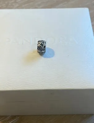 PANDORA Retired Silver925 Daisy Flower Burst Clip Charm Birthday Gift • £12