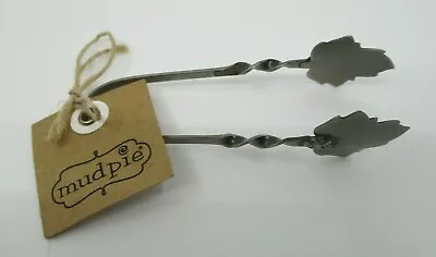 Mud Pie Grape Leaf Small Tongs  - 3 5/8   25b • $9.98