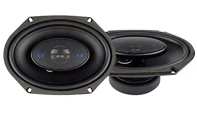 2x Blaupunkt GTX680 300W 6x8  4-Way 4-Ohm Max Power Coaxial Speakers - NEW • $39.99