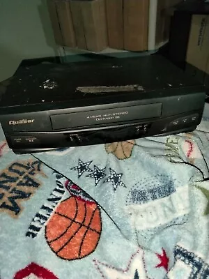 Quasar VHQ-451 Omnivision 4-Head VCR VHS Player Recorder No Remote • $16.50