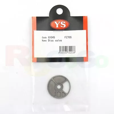 Ys Engine Parts Disc Valve Fz70s # Ysg1045 • $38.16