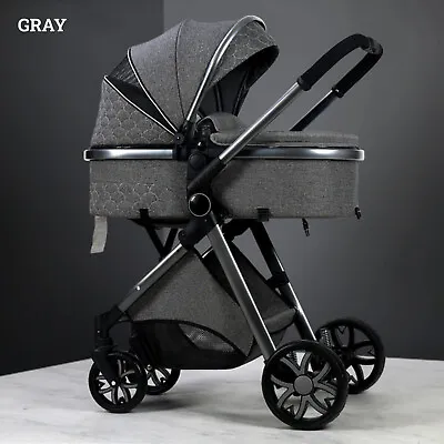£198.99 • Buy Baby Pram Infant Buggy  Stroller 3in1 Travel System FREEBIES