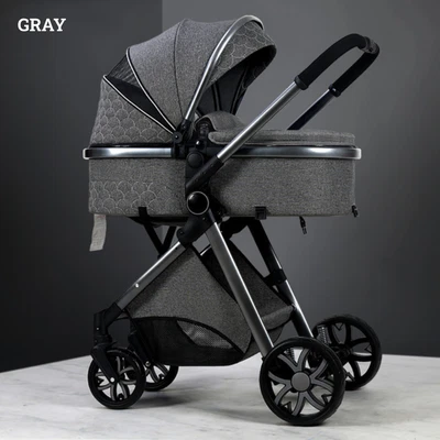 Baby Pram Infant Buggy  Stroller 3in1 Travel System FREEBIES • £198.99