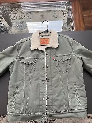Levi's Sherpa Trucker Men's Jacket Mays - Size M • $13