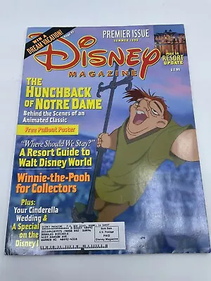 Disney Magazine Premier Issue - Summer 1996 • $8.46